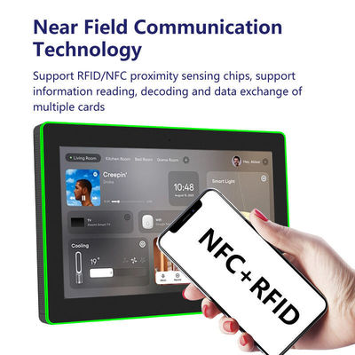 13Máy tính bảng phòng hội nghị gắn trên tường.3 inch với NFC / RFID và POE để tích hợp văn phòng thông minh