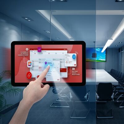 15Máy tính bảng phòng họp RK3566 6 inch với POE Power và hỗ trợ NFC