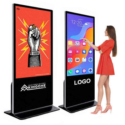 Máy quảng cáo tương tác đa cảm ứng 32 inch với màn hình HD 1080P / 4K và hỗ trợ hệ thống Android / Windows