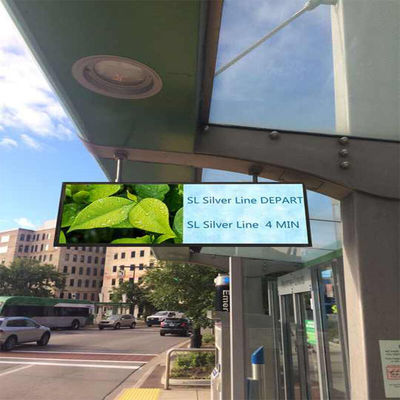 Máy quảng cáo được gắn trên tường loại thanh LCD kỹ thuật số 21 inch cho nhu cầu quảng cáo hiện đại