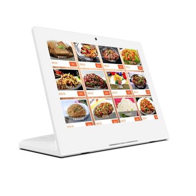 Tự phục vụ RK3566 Processor Tablet cho Đặt hàng nhà hàng 13,3 inch POE NFC RGB LED Light Bar 5MP Camera Android 11