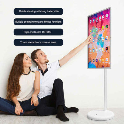 21.5 inch Floor Standing Smart TV Lcd Smart Display Indoor Android 12 Standby Me TV
