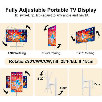 21.5 inch Floor Standing Smart TV Lcd Smart Display Indoor Android 12 Standby Me TV