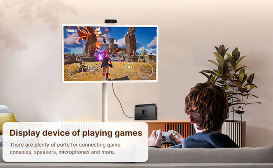 Hệ thống 21 "Android 12 Stand By Me TV Máy phát thanh thông minh màn hình cảm ứng