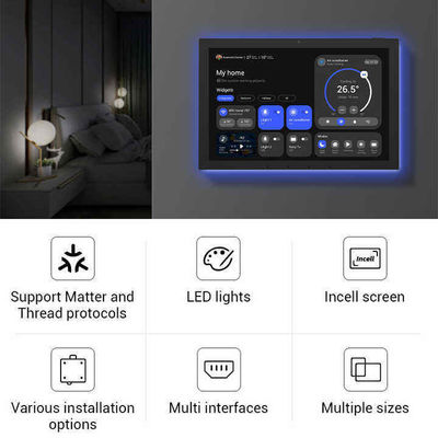 10Máy tính bảng nhà thông minh gắn trên tường với POE và NFC để điều khiển Android