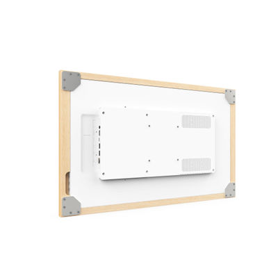 Máy tính bảng quảng cáo treo tường 15.6 inch RK3568 4+32GB NFC POE Màn hình cảm ứng Khung gỗ cho doanh nghiệp Máy tính bảng Android 14