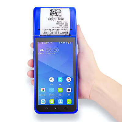 Smart NFC Mobile Payment Terminal Máy POS di động 5,5 inch Máy thông minh cầm tay Smart Terminal với máy in máy ảnh