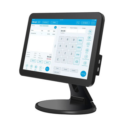 Máy tính tiền POS để bàn màn hình cảm ứng 15.6 inch N2840 2+32GB, có máy quét, dành cho bán lẻ