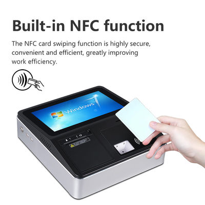 Công nghệ máy in chuyển nhiệt 11.6 Inch Android POS Kiosk cho siêu thị Nhà hàng 4GB 32GB NFC 58mm Touch Screen