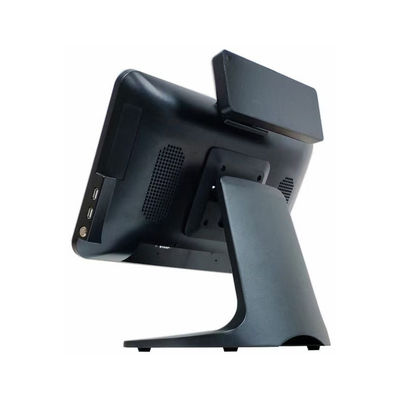 Tiệm siêu thị Nhà hàng 15.6 Inch Win10 Hệ thống sổ đăng ký tiền mặt với Terminal POS màn hình duy nhất và màn hình cảm ứng dung lượng