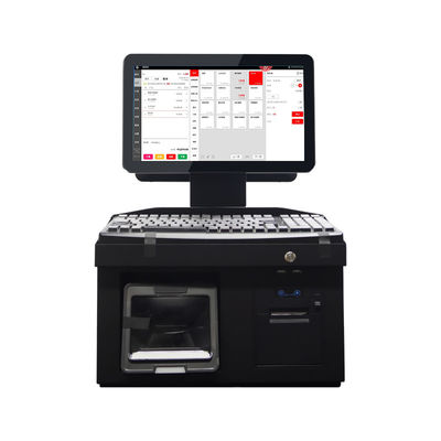 Máy in nhiệt Màn hình kép 14 inch Hệ thống POS All-In-One dành cho Nhà bán lẻ Origin và Win7/10 Android