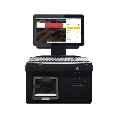 Máy in nhiệt Màn hình kép 14 inch Hệ thống POS All-In-One dành cho Nhà bán lẻ Origin và Win7/10 Android