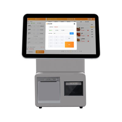 i3/i5/i7 CPU 15.6 Inch 11.6 Inch Digital Dual Screen POS Terminal Win7/10 Hệ thống POS nhà hàng Android với chức năng SDK