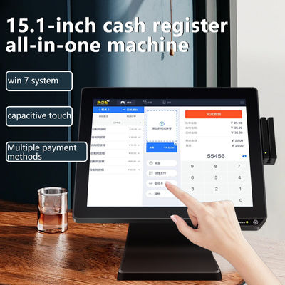 Máy POS màn hình cảm ứng 15.1/15.6 inch cho bán lẻ và nhà hàng, thanh toán NFC, máy tính tiền