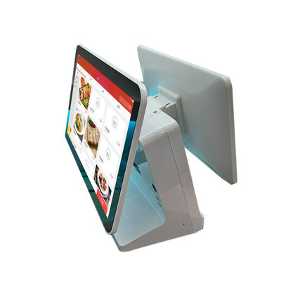 Máy hiển thị cảm ứng 15 inch I5 I7 I9 Máy ghi tiền siêu thị với 12 ngôn ngữ OSD và giao diện USB