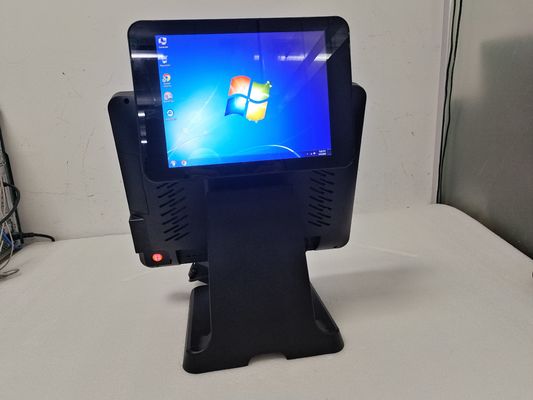 Máy in chuyển nhiệt và màn hình khách hàng để thanh toán tiền mặt không rắc rối trong hệ thống POS trung tâm mua sắm