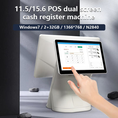 DDR3 2G Memory 15.6 Inch Desk Touch Screen tự đặt hàng Kiosk thanh toán cho thanh toán không tiền mặt và nhà hàng