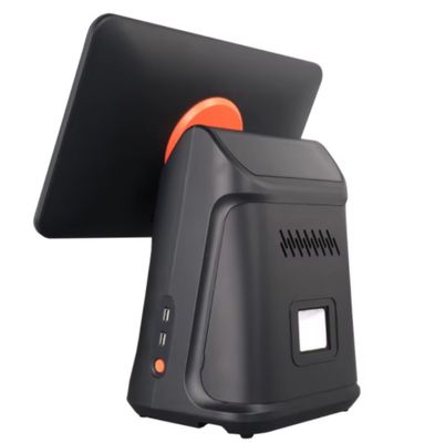 Máy bán lẻ bán lẻ 15.6inch Android POS Terminal với máy quét và máy in 4GB DDR4 Memory 64GB Capacity Hard Disk