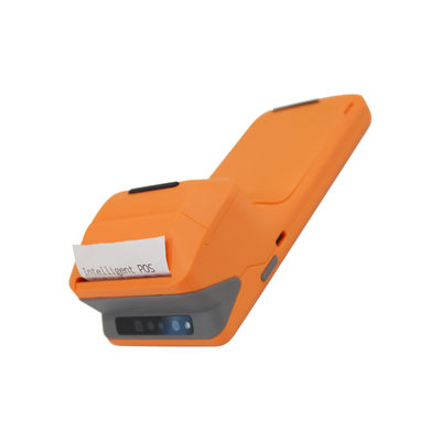 5.45 inch Máy Pos cầm tay thông minh NFC Điện thoại thanh toán đầu cuối Orange POS System với máy in máy ảnh