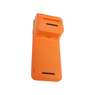 5.45 inch Máy Pos cầm tay thông minh NFC Điện thoại thanh toán đầu cuối Orange POS System với máy in máy ảnh