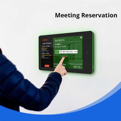 10.1 inch RK3288 Android Meeting Room Tablet với POE NFC và LED Light Bar