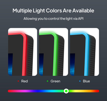 10.1" RK3288 Android phòng họp đặt phòng máy tính bảng với NFC, POE, và LED Light Bar