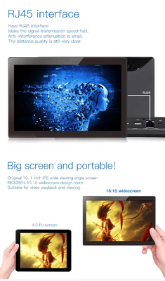 10.1inch tường gắn quảng cáo poster hiển thị Digital signage máy tính bảng Android POE NFC Camera màn hình cảm ứng cho trung tâm mua sắm