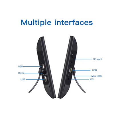 10.1inch tường gắn quảng cáo poster hiển thị Digital signage máy tính bảng Android POE NFC Camera màn hình cảm ứng cho trung tâm mua sắm
