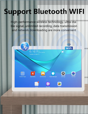 Máy tính bảng Android 12 24 inch gắn tường, PC POE NFC LCD Màn hình cảm ứng Hiển thị thương mại Bảng hiệu kỹ thuật số trình phát video quảng cáo