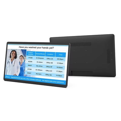 Máy tính bảng Android 12 24 inch gắn tường, PC POE NFC LCD Màn hình cảm ứng Hiển thị thương mại Bảng hiệu kỹ thuật số trình phát video quảng cáo