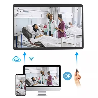 Máy tính bảng Android 12 24 inch gắn tường, PC POE NFC LCD Màn hình cảm ứng Hiển thị thương mại Bảng hiệu kỹ thuật số trình phát video quảng cáo