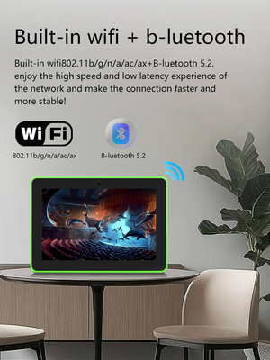 Máy tính bảng Android POE NFC màn hình cảm ứng 8 inch gắn tường cho doanh nghiệp với đèn LED, màn hình hiển thị biển báo kỹ thuật số, hệ thống đặt phòng họp