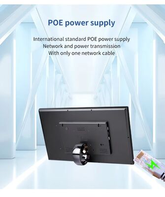 Bảng menu kỹ thuật số treo tường 24 inch với nền tảng Android RK3566 dành cho nhà hàng và quán cà phê