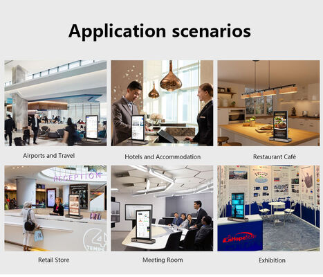 10.1 inch màn hình kép máy tính để bàn Android tất cả trong một màn hình cảm ứng 4G máy tính bảng Wi-Fi POE năng lượng nhà hàng khác