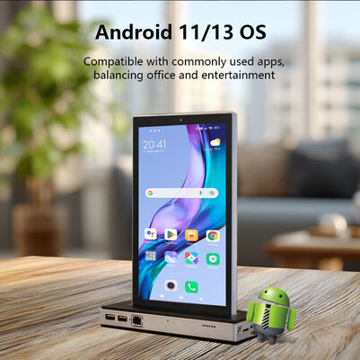 10.1 inch màn hình kép máy tính để bàn Android tất cả trong một màn hình cảm ứng 4G máy tính bảng Wi-Fi POE năng lượng nhà hàng khác