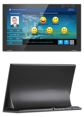 POE RJ45 phòng họp màn hình máy tính bảng / 17 Inch Android Tablet PC