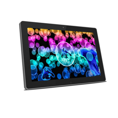 Ống gắn 12 inch màn hình cảm ứng điện dung Android tất cả trong một máy tính với wifi rj45 camera phía trước