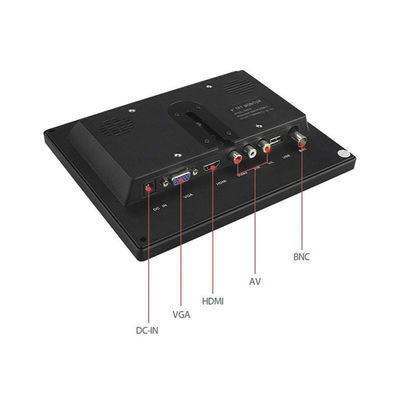 Hopestar 8-Inch LCD CCTV Monitor với BNC, AV, HDMI & USB Inputs