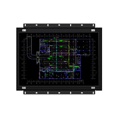 Kiosk 15inch DC12v Màn hình mở màn hình cảm ứng VGA HDMI USB