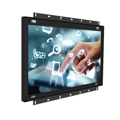 Kiosk 15inch DC12v Màn hình mở màn hình cảm ứng VGA HDMI USB