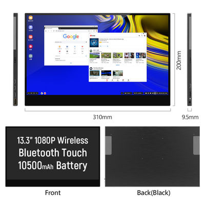 Màn hình cảm ứng Full HD Wireless Wired Black 5ms 15,6 inch