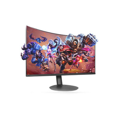 Black Desktop 2ms 1080p 60hz Curved Monitor / Lcd Pc Monitor