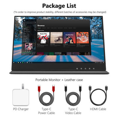 Hopestar 11mm 15.6 Inch Computer Monitor 1080P Full HD IPS màn hình cảm ứng