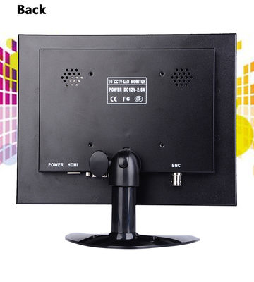 24VDC 10 Inch LCD Car Monitor 300cd / m2 HDMI USB VGA HD Độ phân giải màn hình LCD