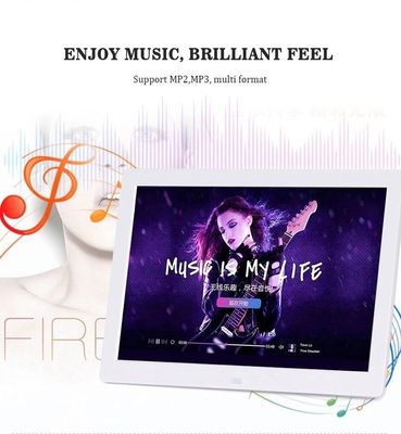 Nhiều ngôn ngữ 7 Inch LCD Digital Photo Frame 250cdm2 Với trình chiếu tự động