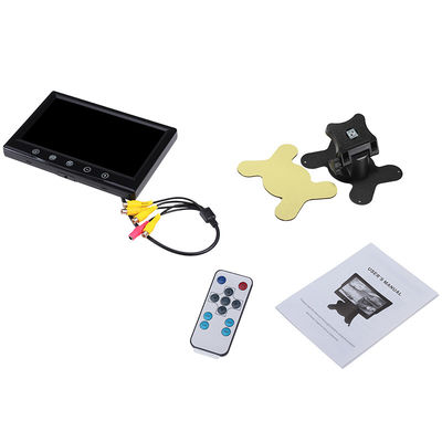 4 Video đầu vào 9 inch 5ms LCD xe ô tô màn hình 1024X600 Cho xe buýt xe tải