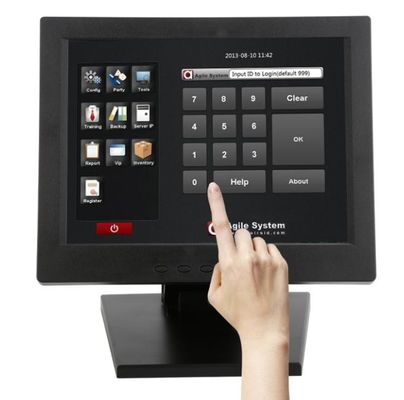 10.4 inch 300cd M2 LCD màn hình cảm ứng màn hình USB RS232 tùy chọn