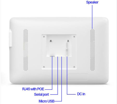 10.1-inch Android 8.1 máy tính bảng y tế với màn hình IPS và xử lý cuộc gọi cho sử dụng bệnh viện