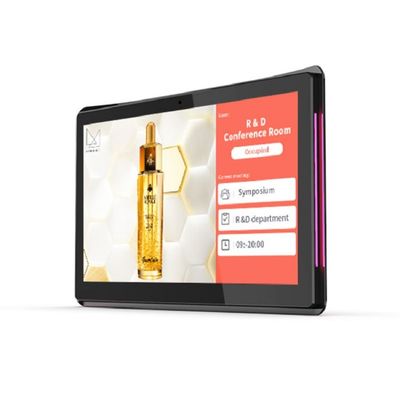 10Máy tính bảng Android gắn tường NFC POE.1-inch với thanh đèn LED cho phòng họp