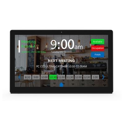 10Máy tính bảng Android gắn tường NFC POE.1-inch với thanh đèn LED cho phòng họp